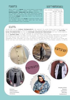 Preview: Schnittmuster Curvy Jumi Cardigan von Blaubeerstern